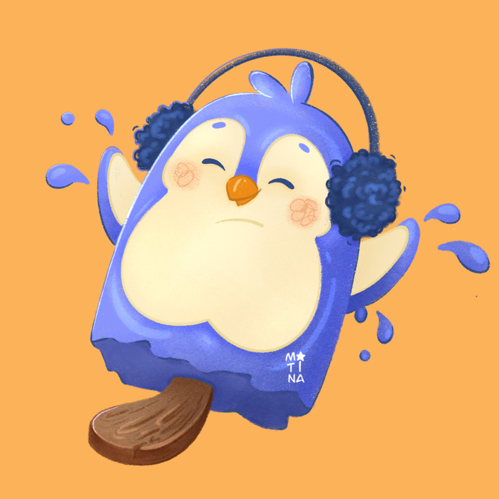 Персонаж для упаковки мороженного