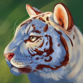 Белый тигр.