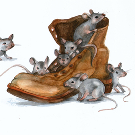 Мышки и башмак