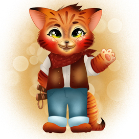 Котёнок-хулиган