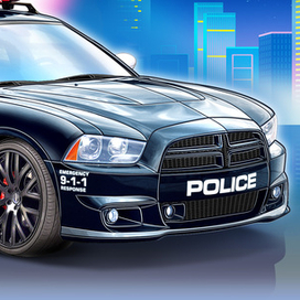 Полицейская машина