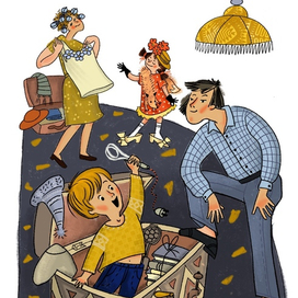 Сундук в загородном доме