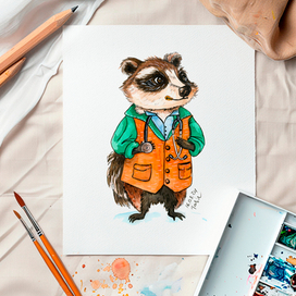 Иллюстрации для открыток о профессиях