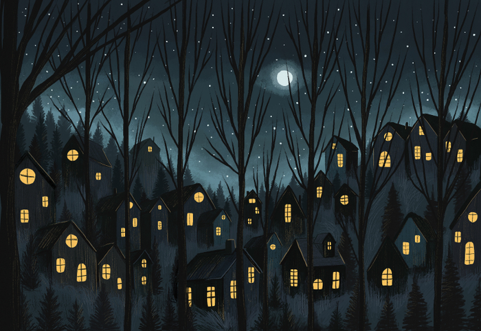 Лесная деревня