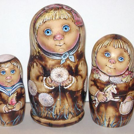 Ангелочек с одуванчиком