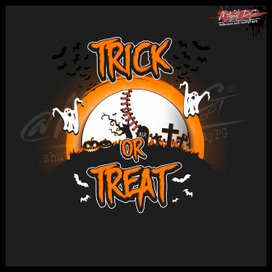 Иллюстрация на Хэллоуин. Кошелёк или Жизнь