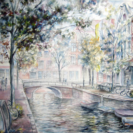 Утро Амстердама