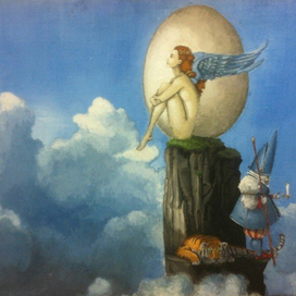 Копия картины Паркеса Майкла "Волшебный мотив"