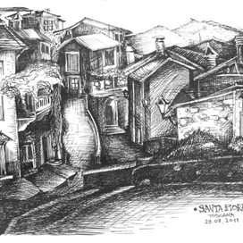 Toscana. Santa Fiora 1