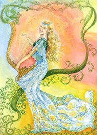 Муза (портрет подруги)