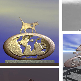 памятник коту Семёну в Мурманске