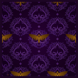 Texture Gothic hawkmoth