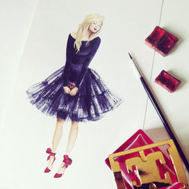 Fashion illustration