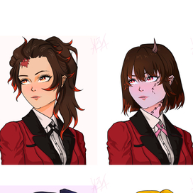 Demon Slayer + kakegurui
