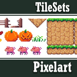 Примеры моих тайлсетов для игры