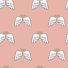 Бесшовный паттерн ко Дню Святого Валентина.