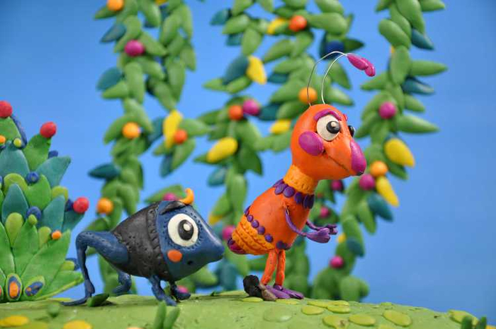 Герои армянских сказок, сделанные из пластилина