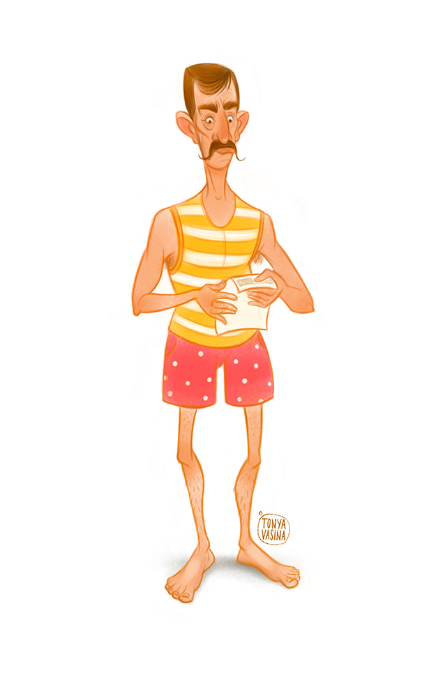 мужичек в горошек)