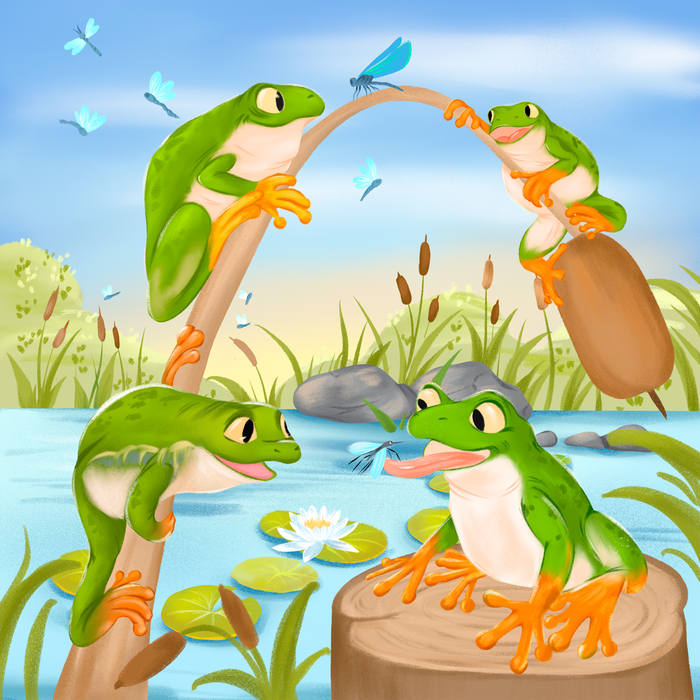 Illustration for board game Memory