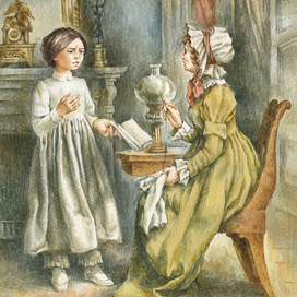 Джейн Эйр. Джейн и миссис Рид.