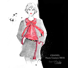 Fashion иллюстрация 