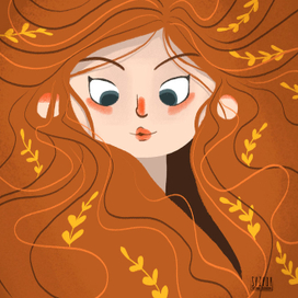 Девочка-осень