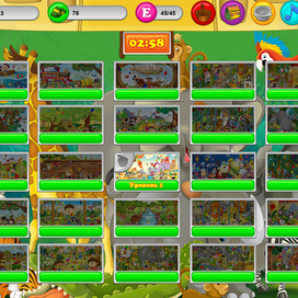 Меню игры  "Kids ZOO"