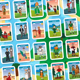 Детская карточная игра