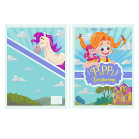 Обложка Пеппи Длинный Чулок