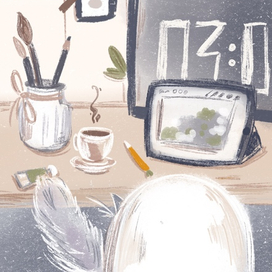 Рабочий уголок