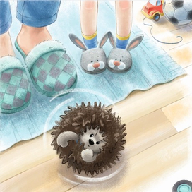 И покатился ёжик....