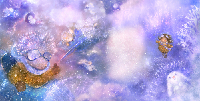 снежинки - ежинки