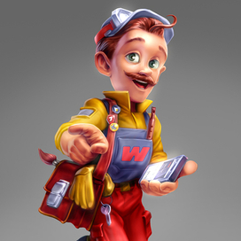 Персонаж №3 для конкурса Worki