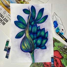 Синий Цветок