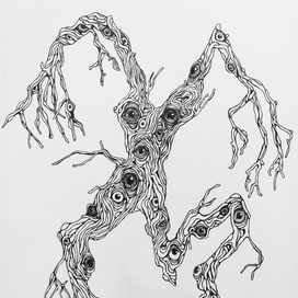 "Наблюдатель" из серии "Деревья не то, чем кажутся"