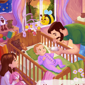 Иллюстрация на разворот