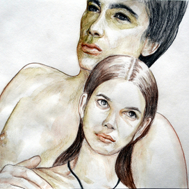 Лола и Миша (Ребекка Лильеберг и Сергей Бодров мл.)