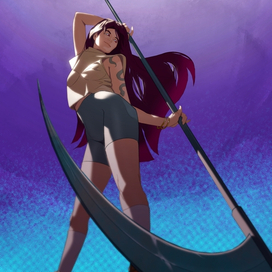 Скетч персонажа