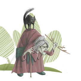 Ведьма и рыба