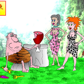 Картинка к комиксу про суеверие