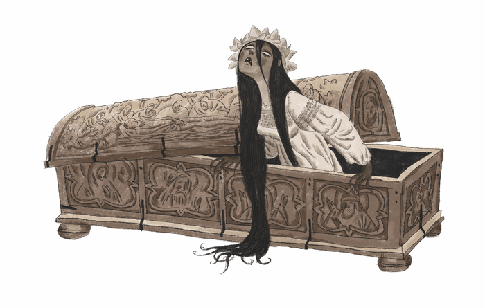 "Страшные сказки" Божена Немцова изд.АСТ