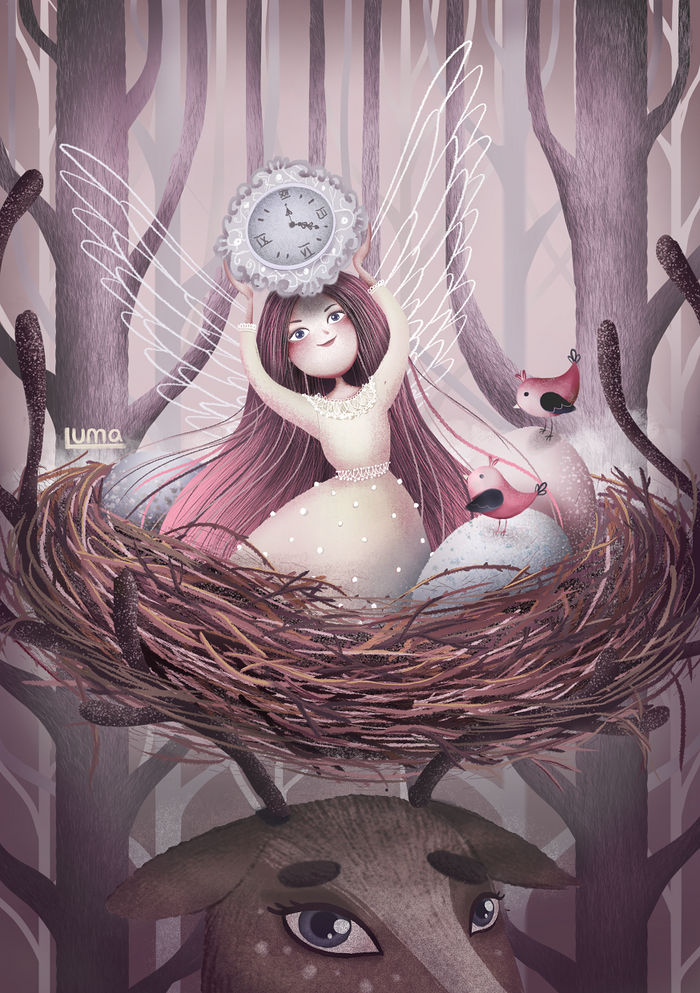 Весенние часы - Апрель