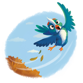 Галчонок который поборол страх