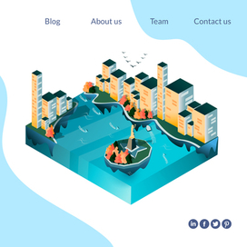 Изометрия для сайта