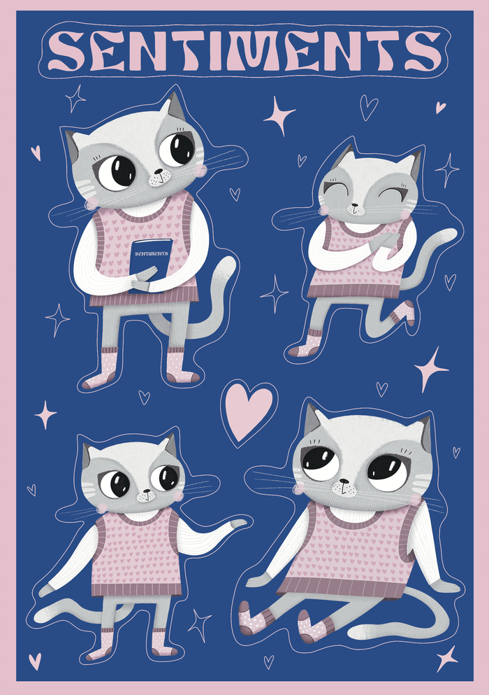 Стикерпак с маскотом бренда