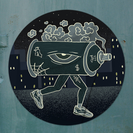 стикер для граффити краски ARTON