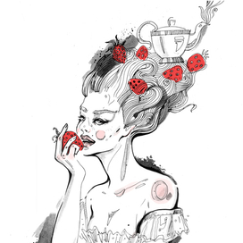 "Клубника со сливками"