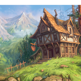 Карта для игры, гномья таверна