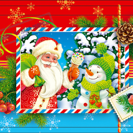 Иллюстрация для фабрики упаковки "Империя" г. Киров