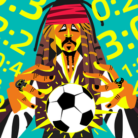 Джек гадает на мяче